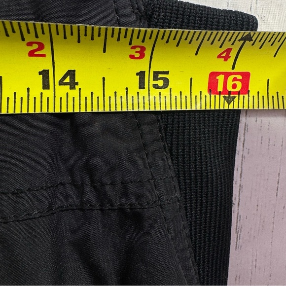 White Sierra Black Insulated Snow Bib Overalls Ski Winter L Gorpcore Outdoor - Picture 15 of 16